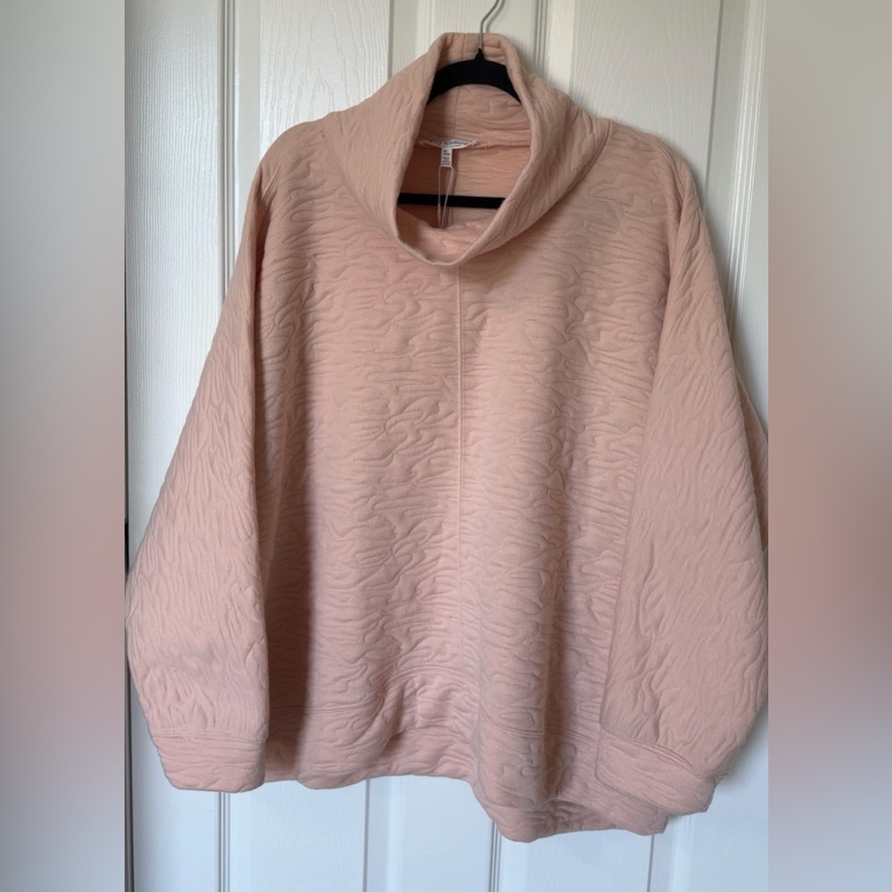 Workshop Republic Clothing Blush Cowl Neck Sweater - Picture 3 of 9